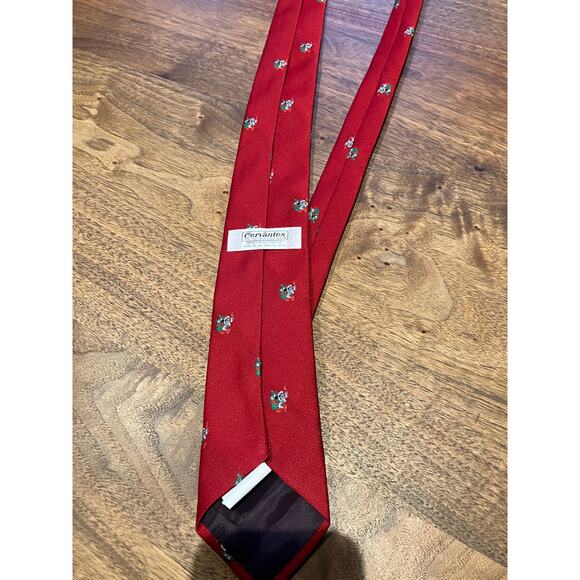 Vintage Cervantes Walt Disney Mickey Mouse Red Holiday Tie – Made in USA - Picture 4 of 7